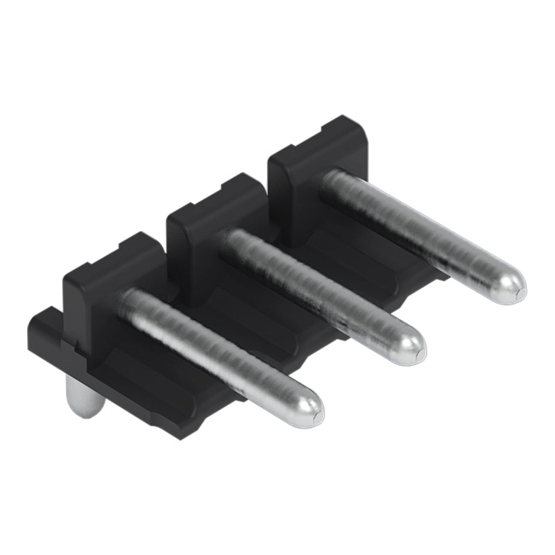 WAGO - Leiterplattensteckverbinder THT-Stiftleiste Lötstift 2092-1723 1,4mm,abgewinkelt,sw − 300 Stück