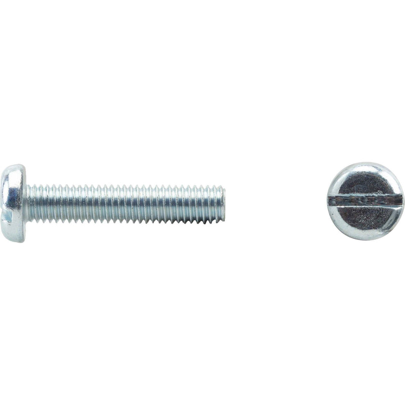 Dresselhaus - Maschinenschraube/Bolzen Flachkopfschraube 0410/001/01 3x16 Schlitz, galv.verz. − 2000 Stück