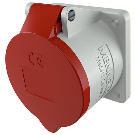 Mennekes - CEE-Anbausteckdose (IEC 60309) Anbaudose TA 1276 32A,5p,6h,400V,IP44