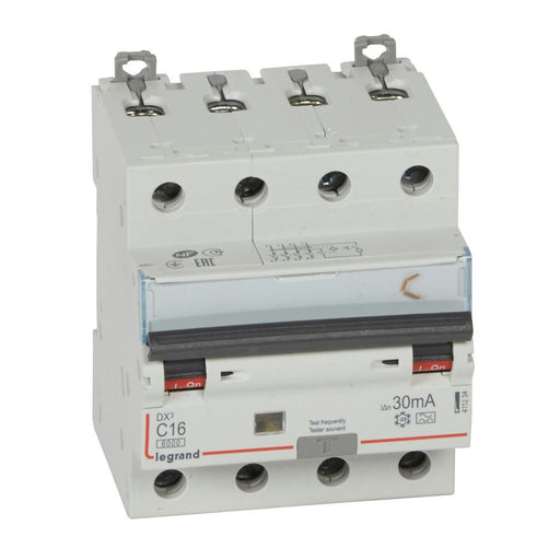 Legrand - Kombination FI-Schalter/Leitungsschutzschalter FI/LS-Schalter Legrand 411234 C-Charakt., 16A, 6kA