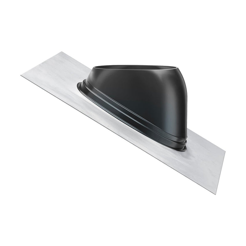 Helios Ventilatoren - Zubehör/Ersatzteile für Ventilatoren Dachpfanne univ. UDP100/125S schwarz mit Bleirand
