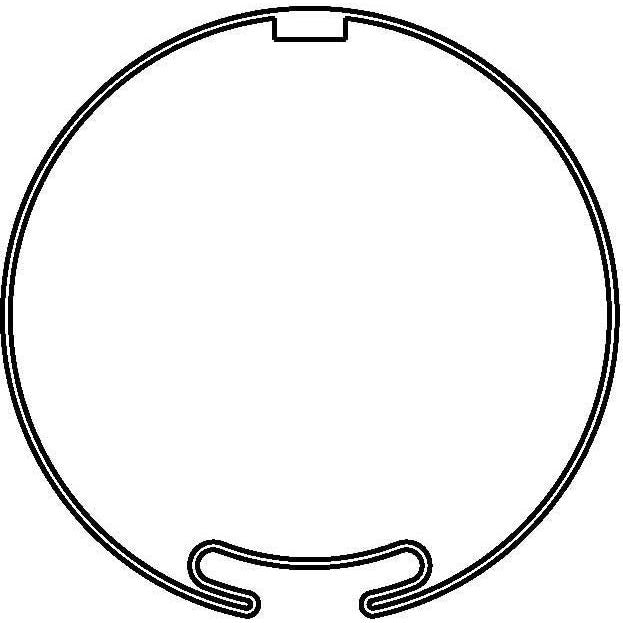 DELTA DORE - Zubehör/Ersatzteile für Tor-/Rollladenantriebe Adapter-Set Medium AMI45-D70FR 70 Fl/Rund/MHZ