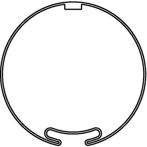 DELTA DORE - Zubehör/Ersatzteile für Tor-/Rollladenantriebe Adapter-Set Medium AMI45-D70FR 70 Fl/Rund/MHZ