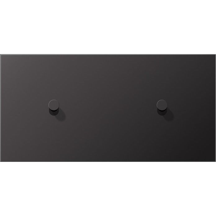 Jung - Abdeckung/Bedienelement für Installationsschalterprogramme Abdeckung mit Kipphebel AL 12-200 D K 01 Kegel, 1fach, dark