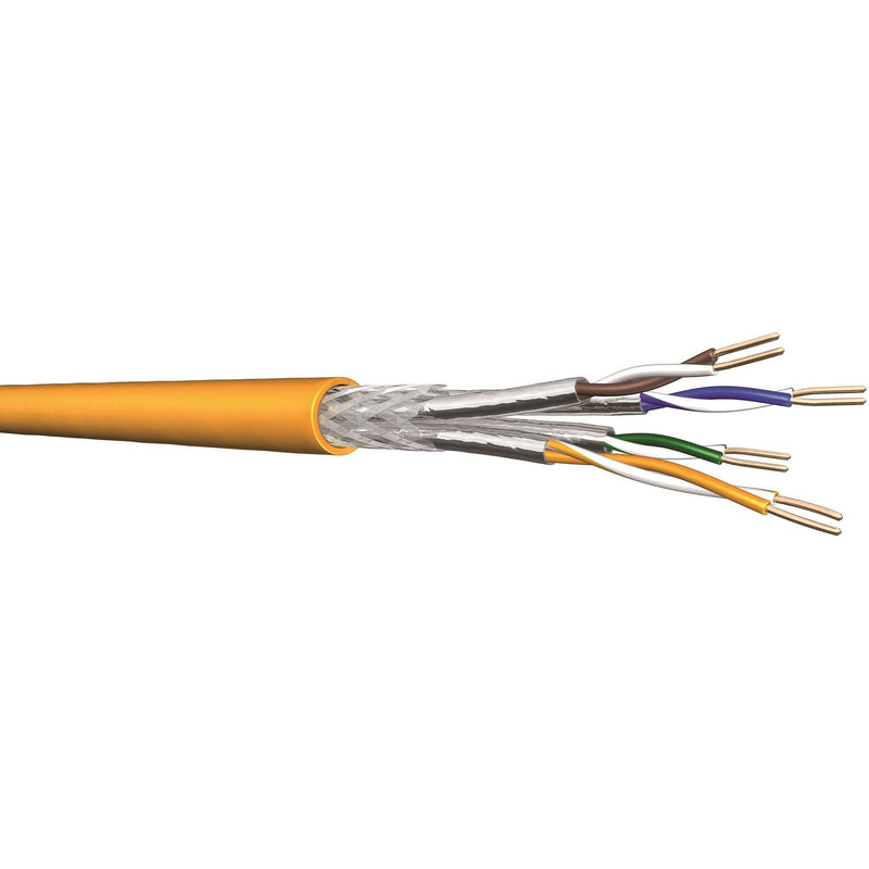 Draka Comteq (DNT) - Daten- und Kommunikationskabel UCFUTURCOMP22 Kat.8.2 gelb 60050259-Dca-T1000 4P S/FTP AWG22 − 1000 Meter