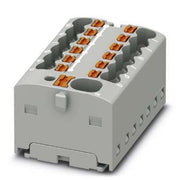 Phoenix Contact - Durchgangs-Reihenklemme Verteilerblock PTFIX 4/12X1,5-G GY − 20 Stück