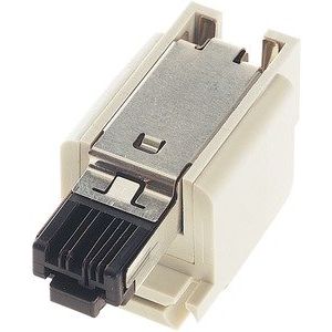 Harting - Kontakteinsatz für Rechtecksteckverbinder Einsatz Stift Polycarbonat 09120033013 10A RAL 7032 − 100 Stück
