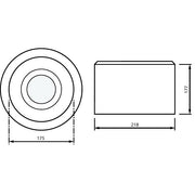 Philips Lighting - Downlight/Strahler/Flutlicht 3D-LED-Leuchte TCKTS 20S/ #06850200 840