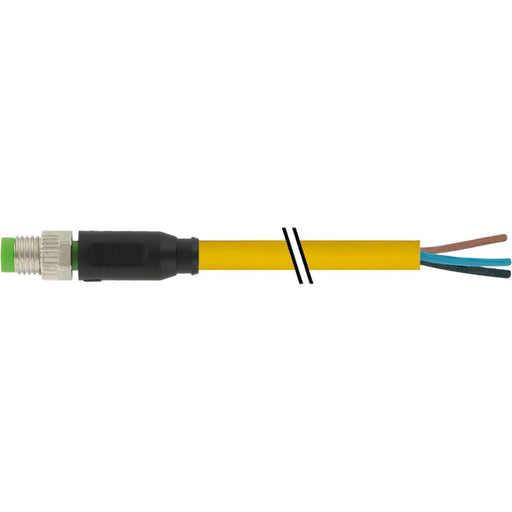 Murrelektronik - Konfektioniertes Sensor-Aktor-Kabel M8-Stecker gerade 7000-08001-0300150 1,5m 3x0,25qmm ge. − 1 Stück