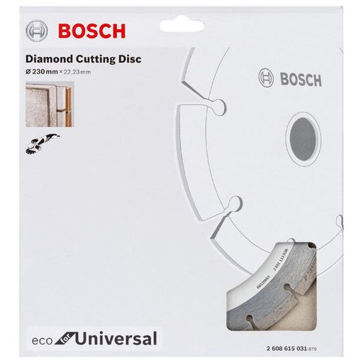Bosch - Trenn-/Schleifscheibe Diamanttrennscheibe Eco 2608615031 For Universal D: 230