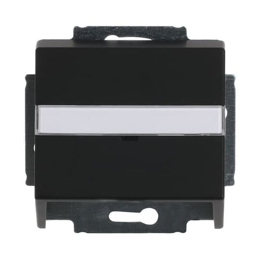 Busch-Jaeger - Einsatz/Abdeckung für Kommunikationstechnik Zentralscheibe sw mt 1758-885 f.Kom.Steckverbinder
