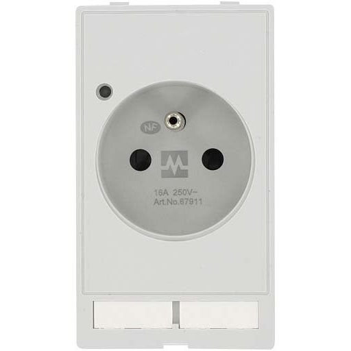 Murrelektronik - Einsatz/Abdeckung für Kommunikationstechnik Modlink MSDD 4000-68000-0050000 Frontplattenschnitt
