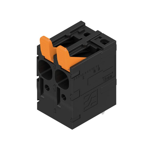 Weidmüller - Leiterplattenklemme LLF7.500290V50SNBKBX 7.50mm, 90°, 2-polig − 100 Stück