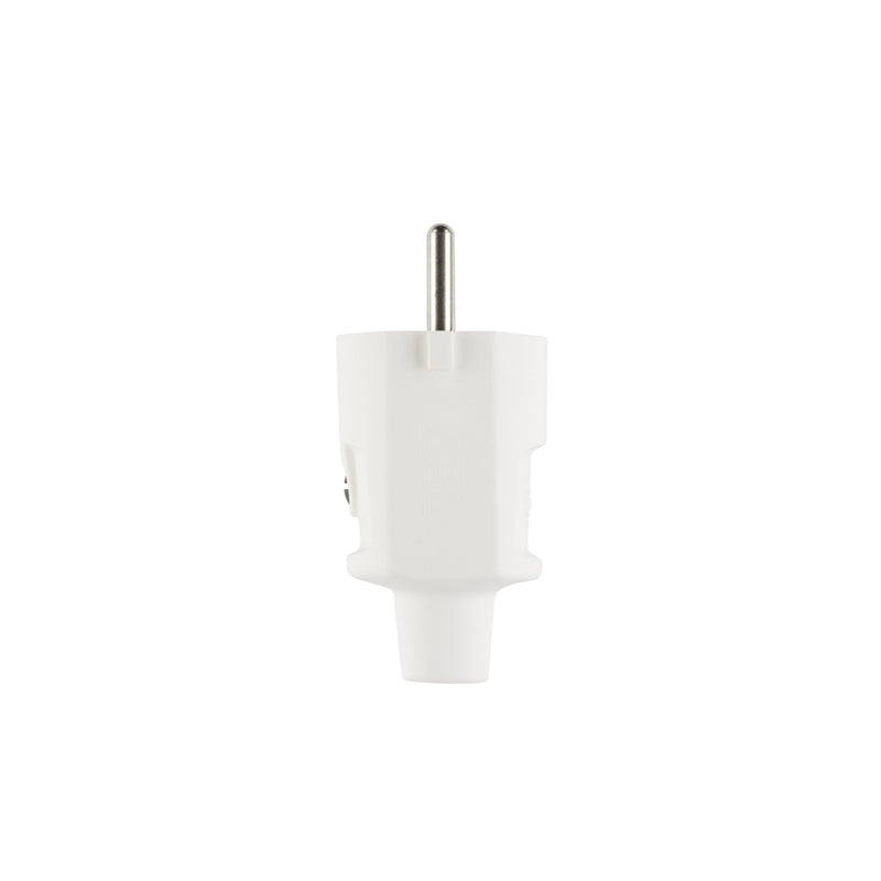 ABL - Schutzkontaktstecker Compact Stecker 1505 1505 SK+F/B TPE ws