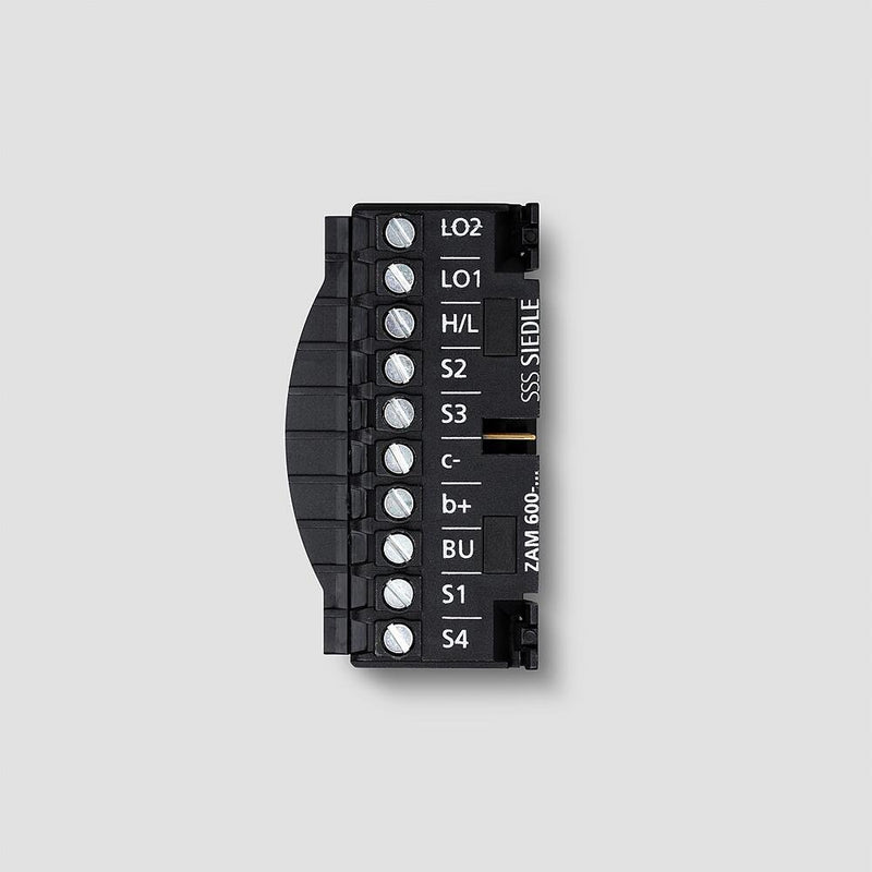 Siedle&Söhne - Zubehör/Ersatzteile für Türkommunikation Klemmblock ZAM 600-... Schwarz