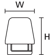 HellermannTyton - Kabelmarkierungssystem WIC Kennzeichnungsclip 561-06000(100) − 10 Stück
