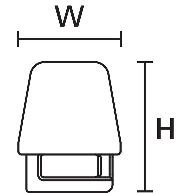 HellermannTyton - Kabelmarkierungssystem WIC Kennzeichnungsclip 561-06000(100) − 10 Stück