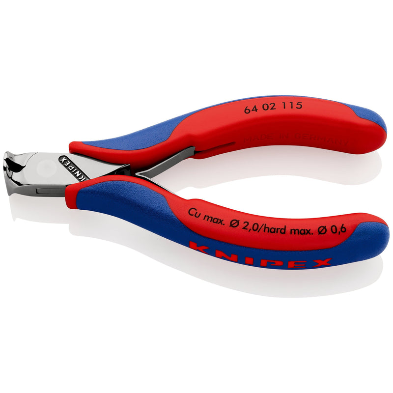 Knipex - Vornschneider Elektronik-Vornschneider 64 02 115 spiegelpoliert,115mm