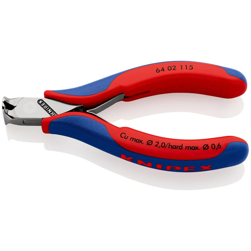 Knipex - Vornschneider Elektronik-Vornschneider 64 02 115 spiegelpoliert,115mm