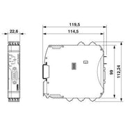 Phoenix Contact - SPS-Kommunikations-Modul Protokollkonverter GW PL DP/HART