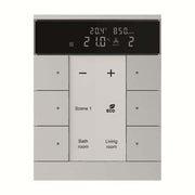 Busch-Jaeger - Bussystem-Physikalischer Sensor HVAC/CO2-Gerät SBC/U6.0.1-83 6fach, BE, alusilber