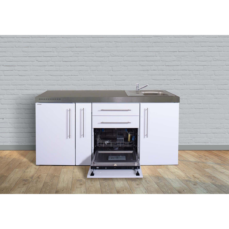 Stengel - Mini-Küche Miniküche Premiumline MPGSES180AKSGSKSliBr Edelstahl