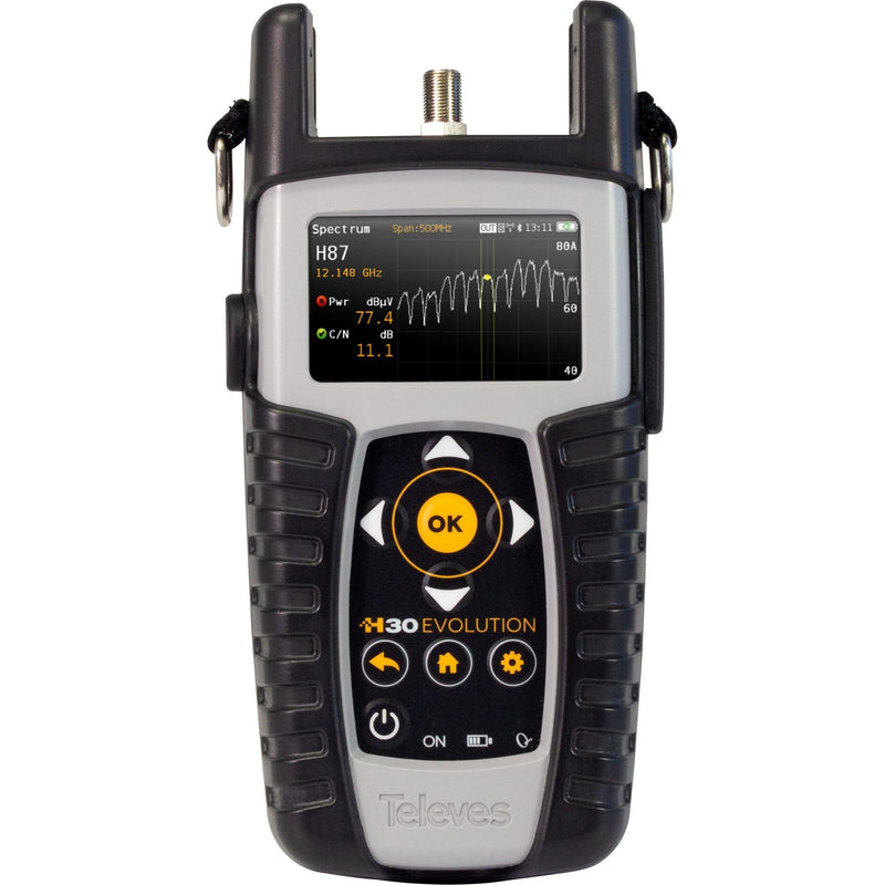 Televes - Antennenmessgerät Antennen Messgerät H30E-S2CT2-K H30E DVB-S2/C/T2