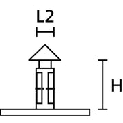 HellermannTyton - Kennzeichnungsmaterial Steckplombe CCBOX POM GN 2500 7mm grün − 2500 Stück