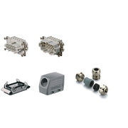 Weidmüller - Rechtecksteckverbinder, Set (Industriesteckverbinder) Steckverbinder-Kit HDC-KIT-HE 10.110