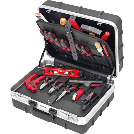 Cimco Werkzeuge - Werkzeugset Lehrlingskoffer ECO 170500 395x455x205mm