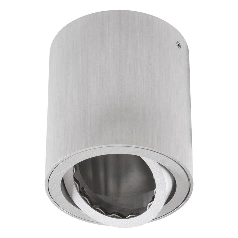 EVN Lichttechnik - Downlight/Strahler/Flutlicht Deckenanbauleuchte 8139014 GU10 rd.alu schwenk