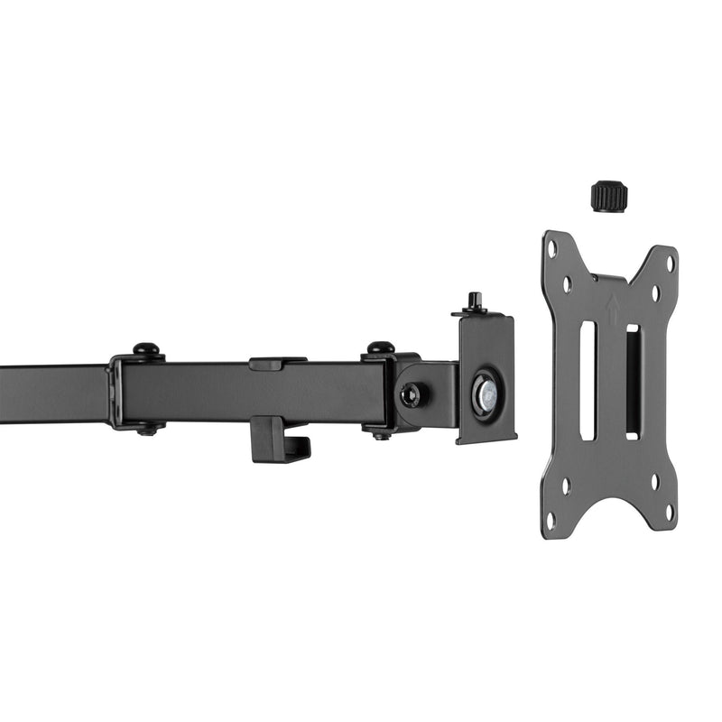 DIGITUS - Halterung für Audio-/Videosysteme Dual Monitorhalter DA-90401 2x 8 kg max., sw