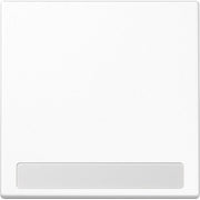 Jung - Abdeckung/Bedienelement für Installationsschalterprogramme Wippe Schriftfeld aws LS 990 NA WW für Taster