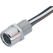 Murrelektronik - Rundsteckverbinder, Einbau (mit Leitung) M8-Flanschdose 7000-08571-9700020 1-3-4 0,2m Litze
