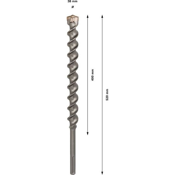 Bosch - Bohrer PRO SDS-max-7 Bohrer, 2608586800 38x400x520 mm