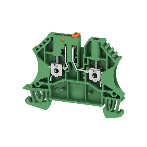 Weidmüller - Trenn- und Messtrenn-Reihenklemme Klemme WTR 2.5 GN Schraubansch.,2.5mm² − 100 Stück