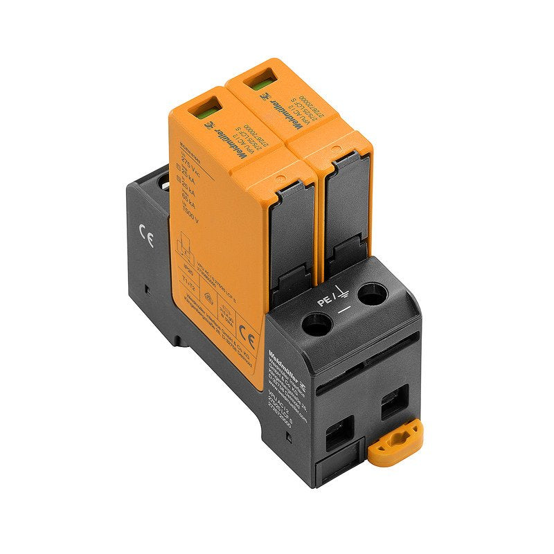 Weidmüller - Überspannungsableiter für Energietechnik/Stromversorgung Überspannungsableiter VPUACI2275/25LCFS o. Fernmeldekontakt