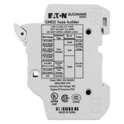 Eaton - Halter für zylindrische Sicherung Sicherungshalter Niedersp. 3P 10X38 M#CHCC3DIU 30A AC 600V 3polig − 4 Stück
