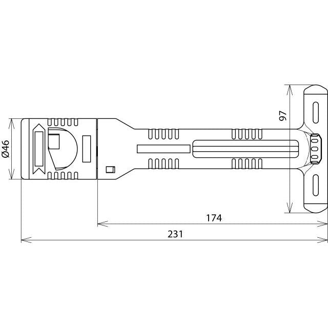 DEHN - Abisolier-/Abmantelwerkzeug Abisolierwerkzeug HVISTRIP20 HVI-strip 20