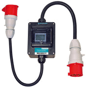 Walther Werke - CEE-Steckdosen-Kombination (IEC 60309) CEE Stromzähler-Leitung 64Z1110 3m, 32A 5P 400V IP44