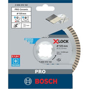 Bosch - Trenn-/Schleifscheibe PRO Ceramic X-Lock 2608615132 Diamanttrennscheibe