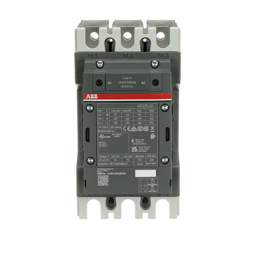 ABB Stotz S&J - Leistungsschütz zum Schalten von Wechselstrom Schütz AF205-30-00-11 50/60Hz / 20-60V DC