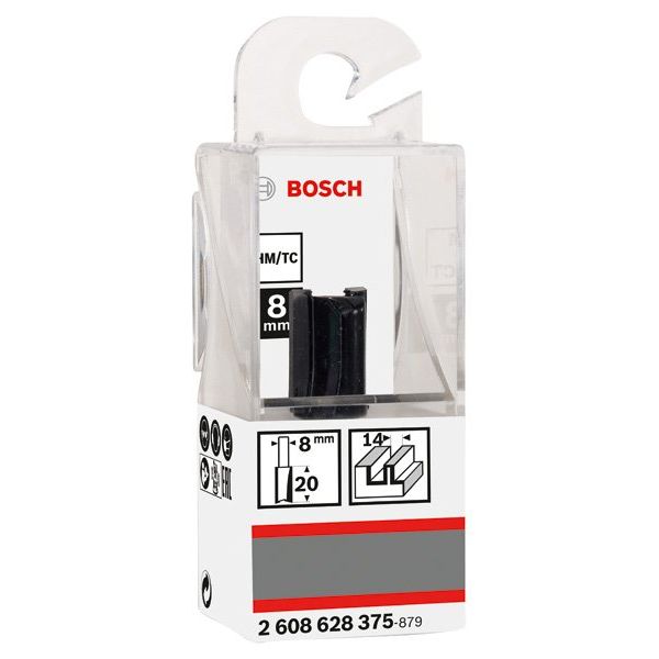 Bosch - Fräser PRO Nutfräser, 2608628375 zweischneidig 14 x L