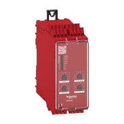Schneider Electric - Gerät zur Überwachung von sicherheitsgerichteten Stromkreisen Sicherheitsrelais XPSUAT13A3AC 10Fkt 1Kreis 1Ö 2T − 1 Stück