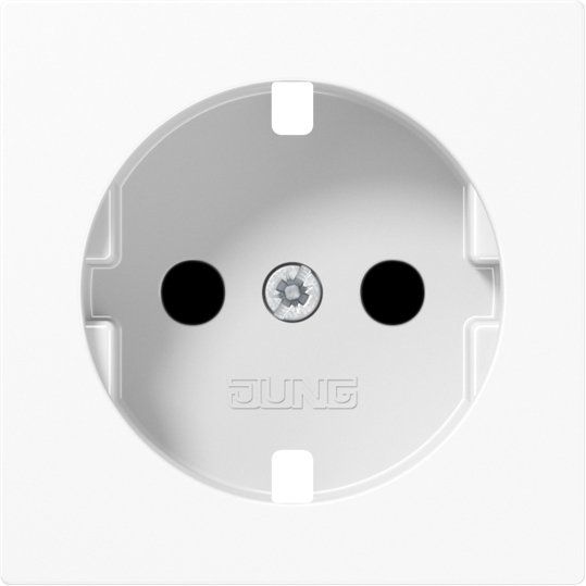 Jung - Abdeckung/Bedienelement für Installationsschalterprogramme Abdeckung A 1520 BFKIPL WW f.SCHUKO Steckdosen