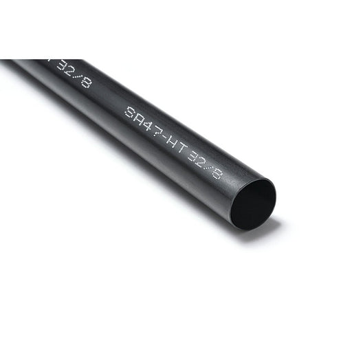 HellermannTyton - Schrumpfschlauch Warmschrumpfschlauch 301-10013 schwarz, 1,2 m − 15 Stück