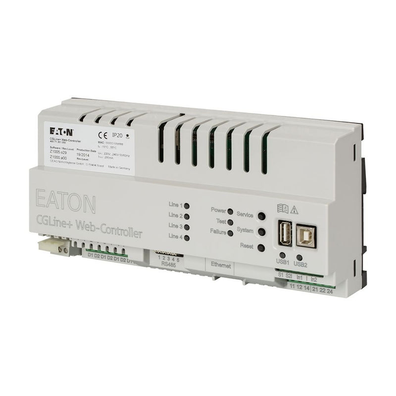 Ceag Notlichtsysteme - Überwachungseinrichtung für Notstromversorgung Leuchten Zentr.Überwachungseinheit CGLine+WEBController für CGLine+ Leuchten