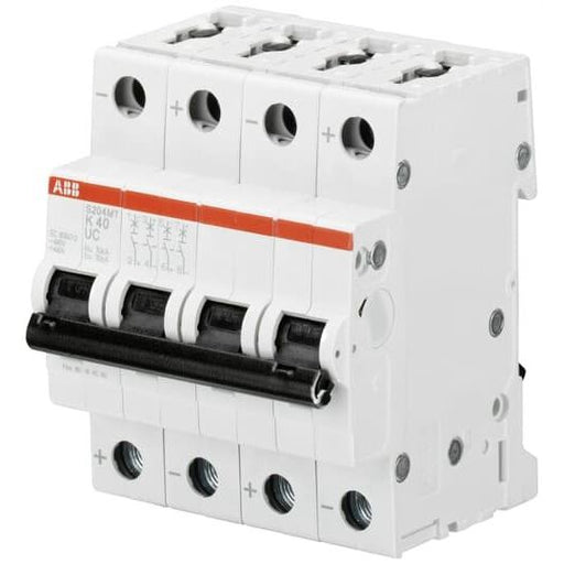 ABB Stotz S&J - Leitungsschutzschalter Sicherungsautomat S204MT-K0,2UC 10kA 02A 4P