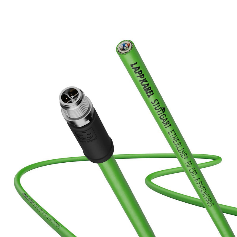 Lapp Zubehör - Patchkabel Kupfer Industrie IE-6-M12X-S-10-P-4-26-FD- 2172252 OE