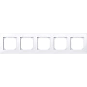 Merten - Abdeckrahmen M-PLAN-Rahmen 5f. aws/gl 515525